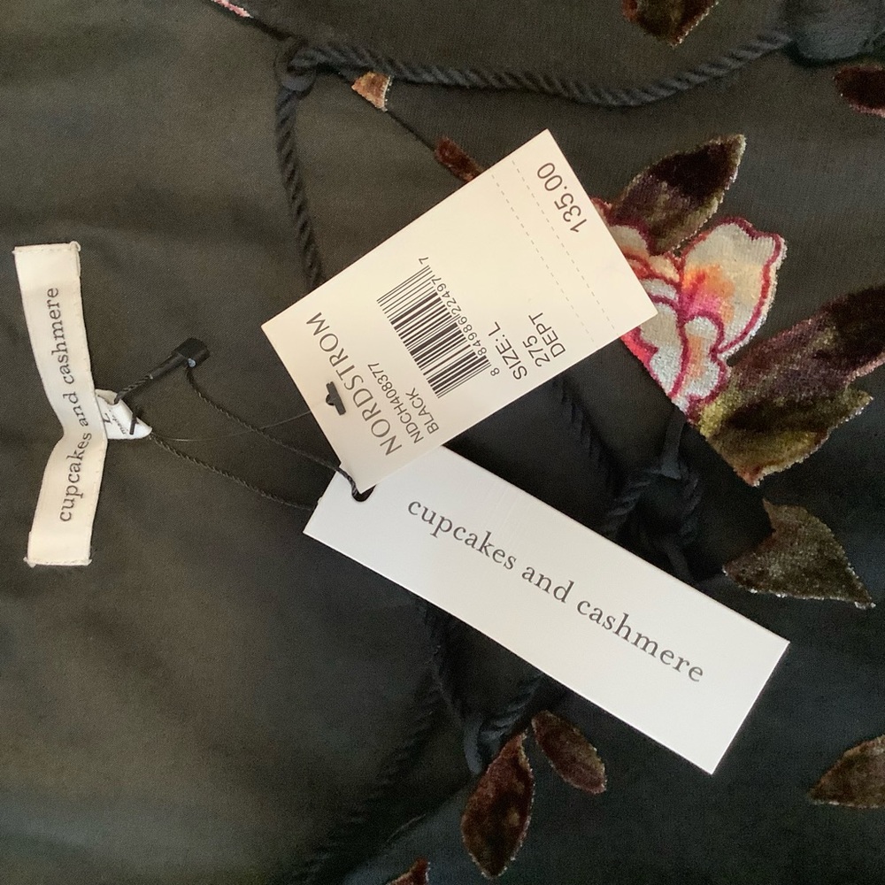 cupcakes & cashmere Black Jacket